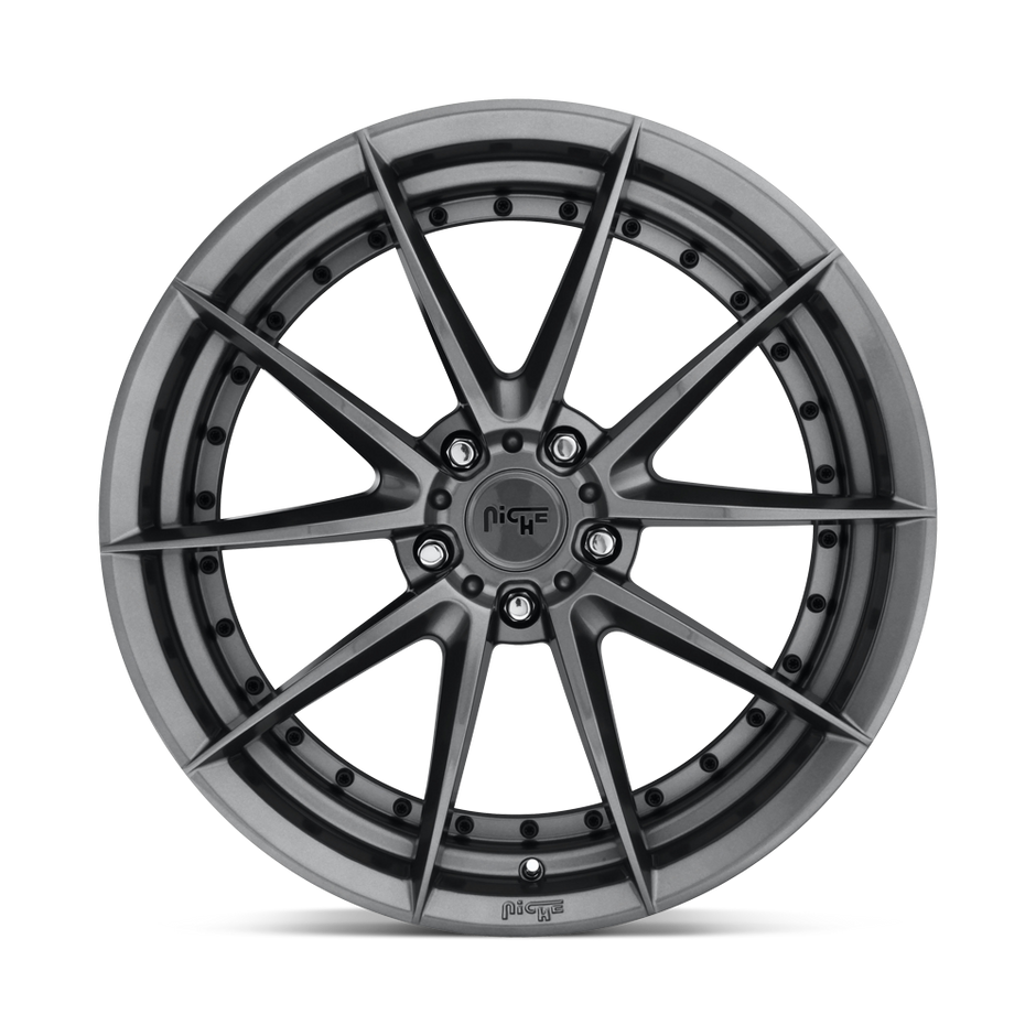 Niche M197 Sector 19x8.5 Gloss Anthracite 35mm ET 72.56mm CB 5x114.3