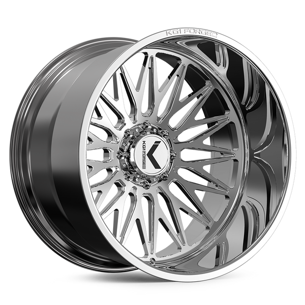 KG1 Forged KC059 Seismic 30x16 Polished -101mm ET 122.1mm CB 8x165.1