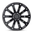 Black Rhino Hard Alloys Selkirk 20x10 Gloss Black Milled -12mm ET 78.1mm CB 5x139.7