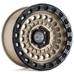Black Rhino Hard Alloys Sentinel 17x8.5 Desert Sand w/Black Ring -10mm ET 67.06mm CB 6x120