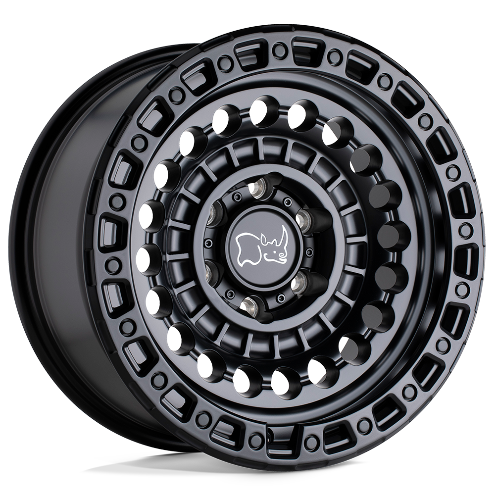 Black Rhino Hard Alloys Sentinel 17x8.5 Matte Black -10mm ET 67.06mm CB 6x120