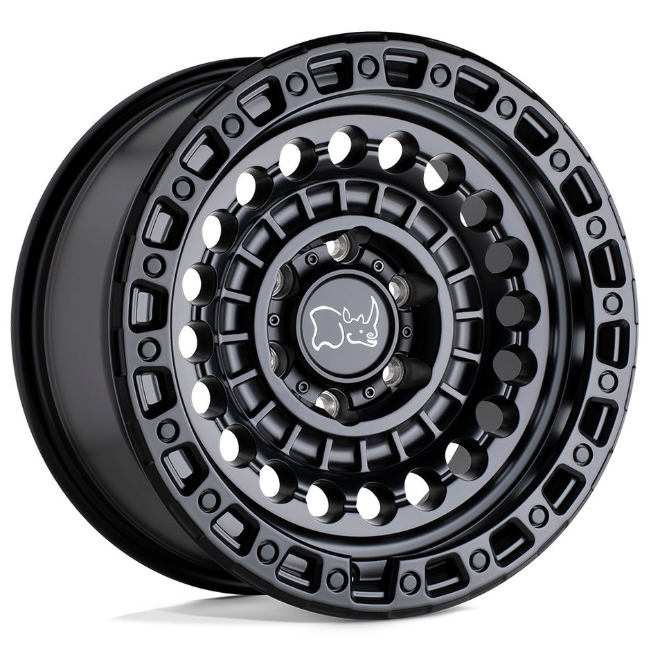 Black Rhino Hard Alloys Sentinel 17x8.5 Matte Black -10mm ET 67.06mm CB 6x120