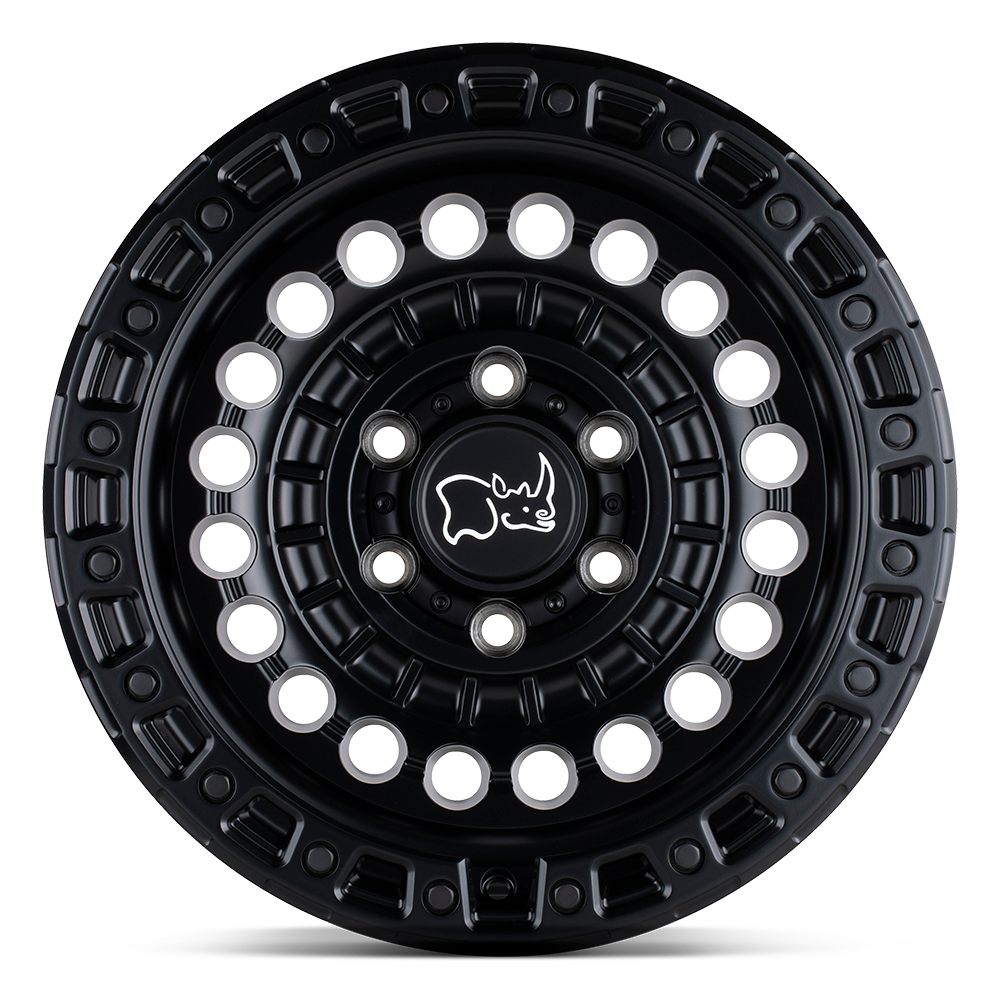 Black Rhino Hard Alloys Sentinel 17x8.5 Matte Black -10mm ET 67.06mm CB 6x120