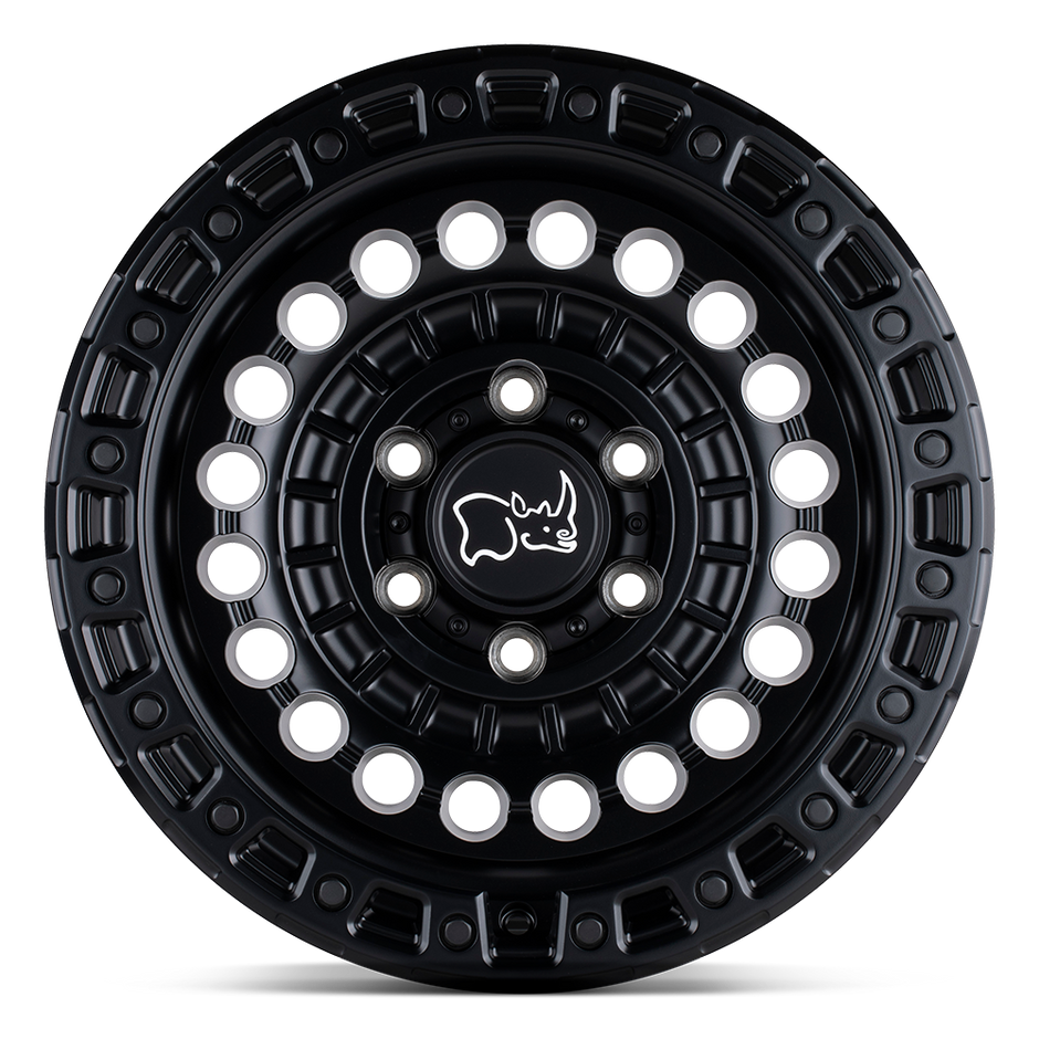 Black Rhino Hard Alloys Sentinel 17x8.5 Matte Black -10mm ET 67.06mm CB 6x120