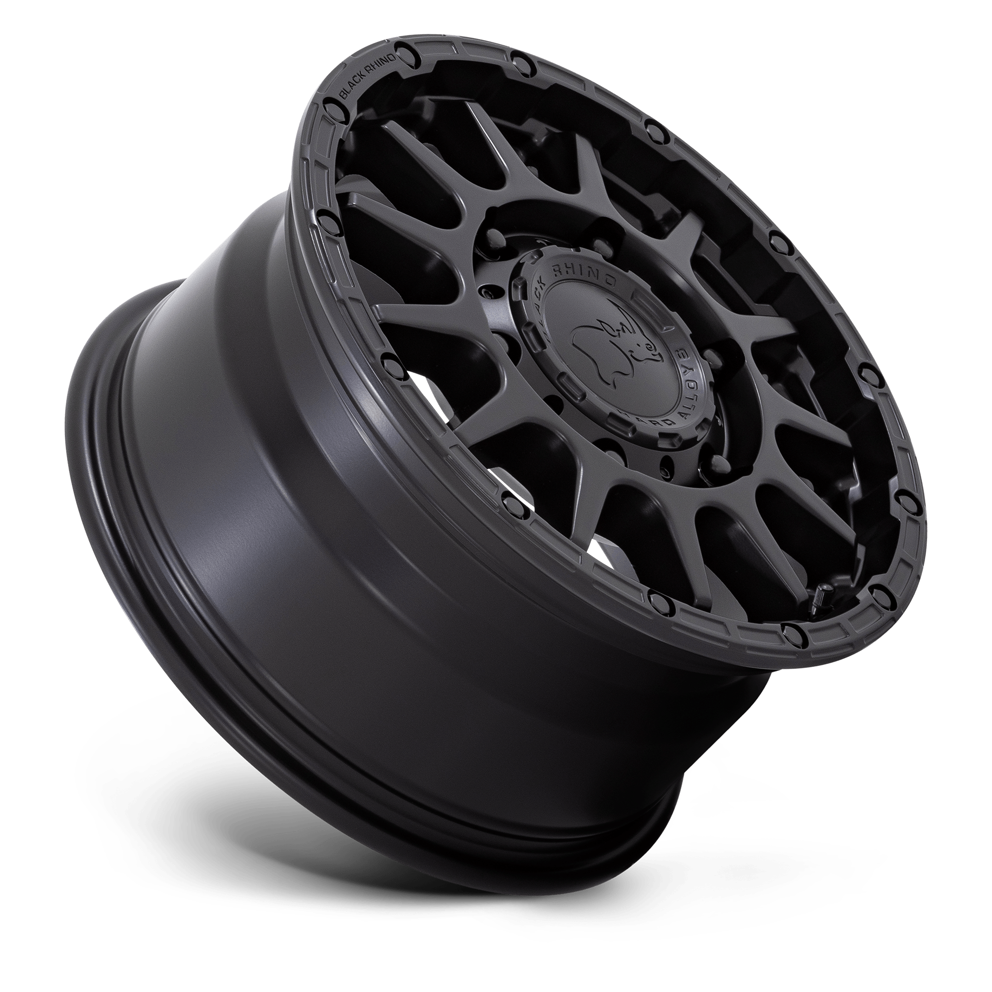 Black Rhino Hard Alloys Sequoia 16x8 Matte Black 38mm ET 84.1mm CB 5x130