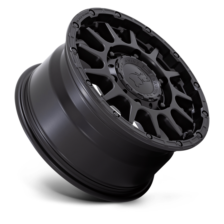 Black Rhino Hard Alloys Sequoia 16x8 Matte Black 38mm ET 84.1mm CB 5x130
