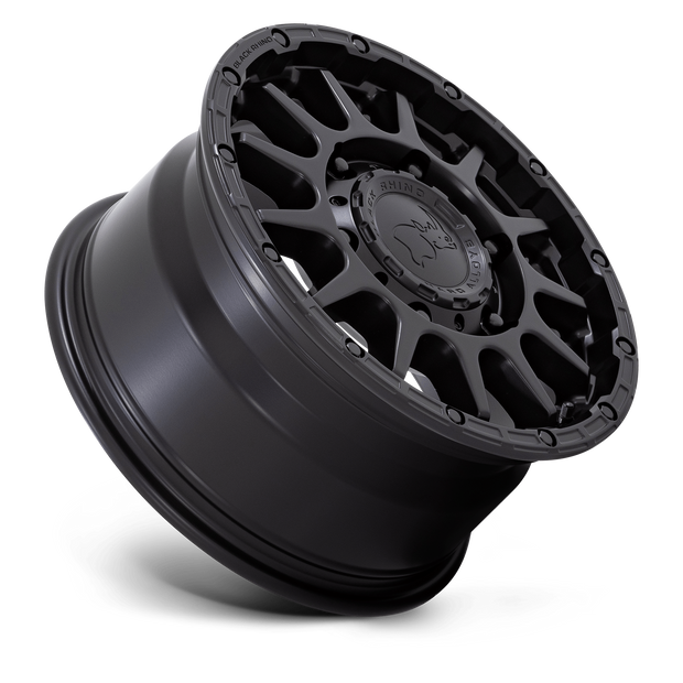 Black Rhino Hard Alloys Sequoia 16x8 Matte Black 38mm ET 84.1mm CB 5x130