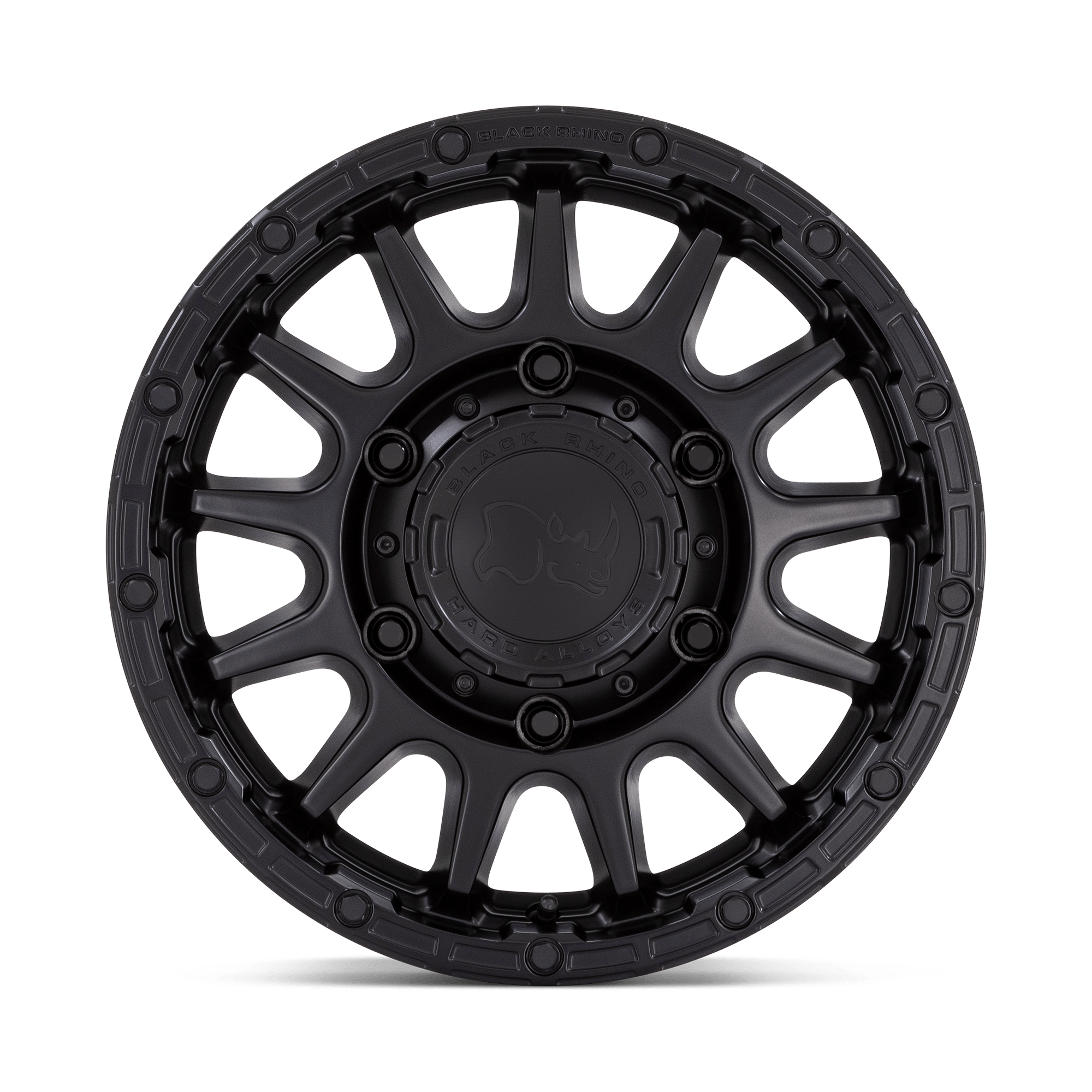Black Rhino Hard Alloys Sequoia 16x8 Matte Black 38mm ET 84.1mm CB 5x130