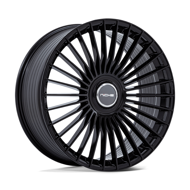 Niche NC282 Serene 24x10 Gloss Black 20mm ET 84.1mm CB 5x130