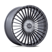 Niche NC282 Serene 20x10.5 Gloss Titanium Brushed 45mm ET 72.56mm CB 5x108/5x112