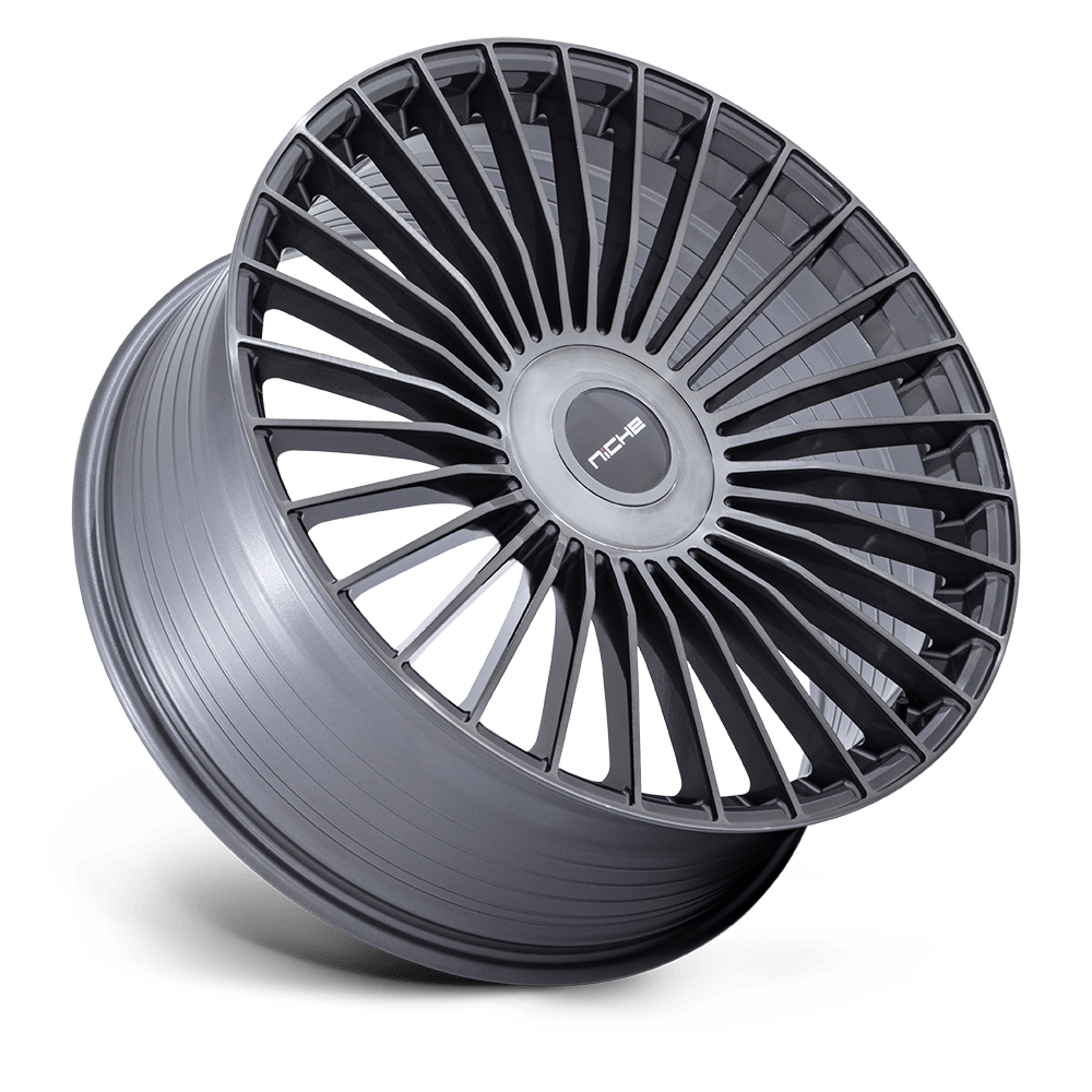 Niche NC282 Serene 20x10.5 Gloss Titanium Brushed 45mm ET 72.56mm CB 5x108/5x112