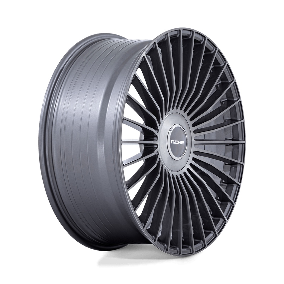 Niche NC282 Serene 20x10.5 Gloss Titanium Brushed 45mm ET 72.56mm CB 5x108/5x112