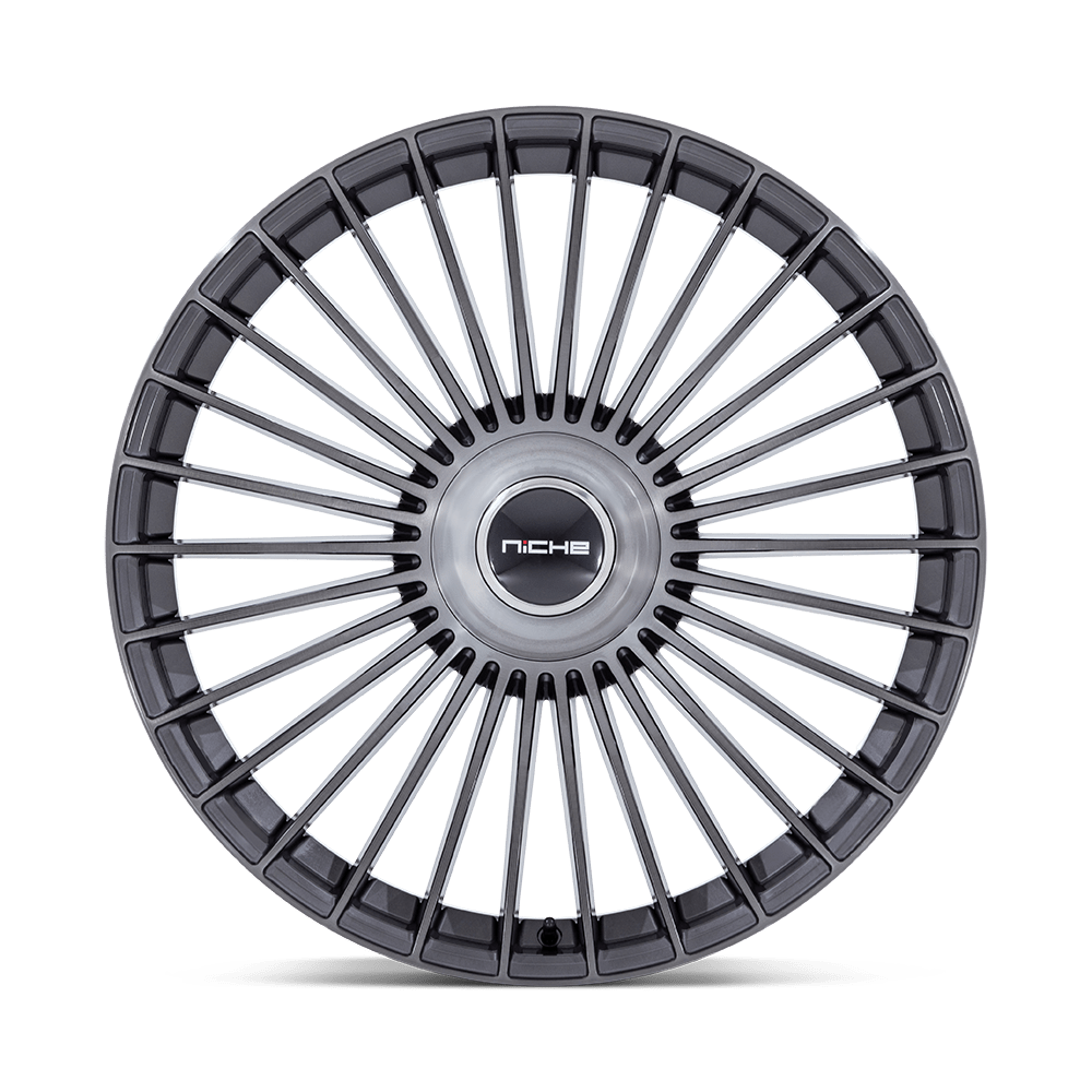 Niche NC282 Serene 20x10.5 Gloss Titanium Brushed 45mm ET 72.56mm CB 5x108/5x112