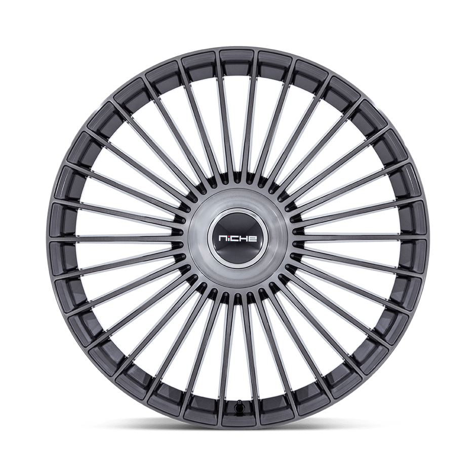 Niche NC282 Serene 20x10.5 Gloss Titanium Brushed 45mm ET 72.56mm CB 5x108/5x112