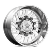 American Force Shift SD forged wheels in polished finish, three-quarter view