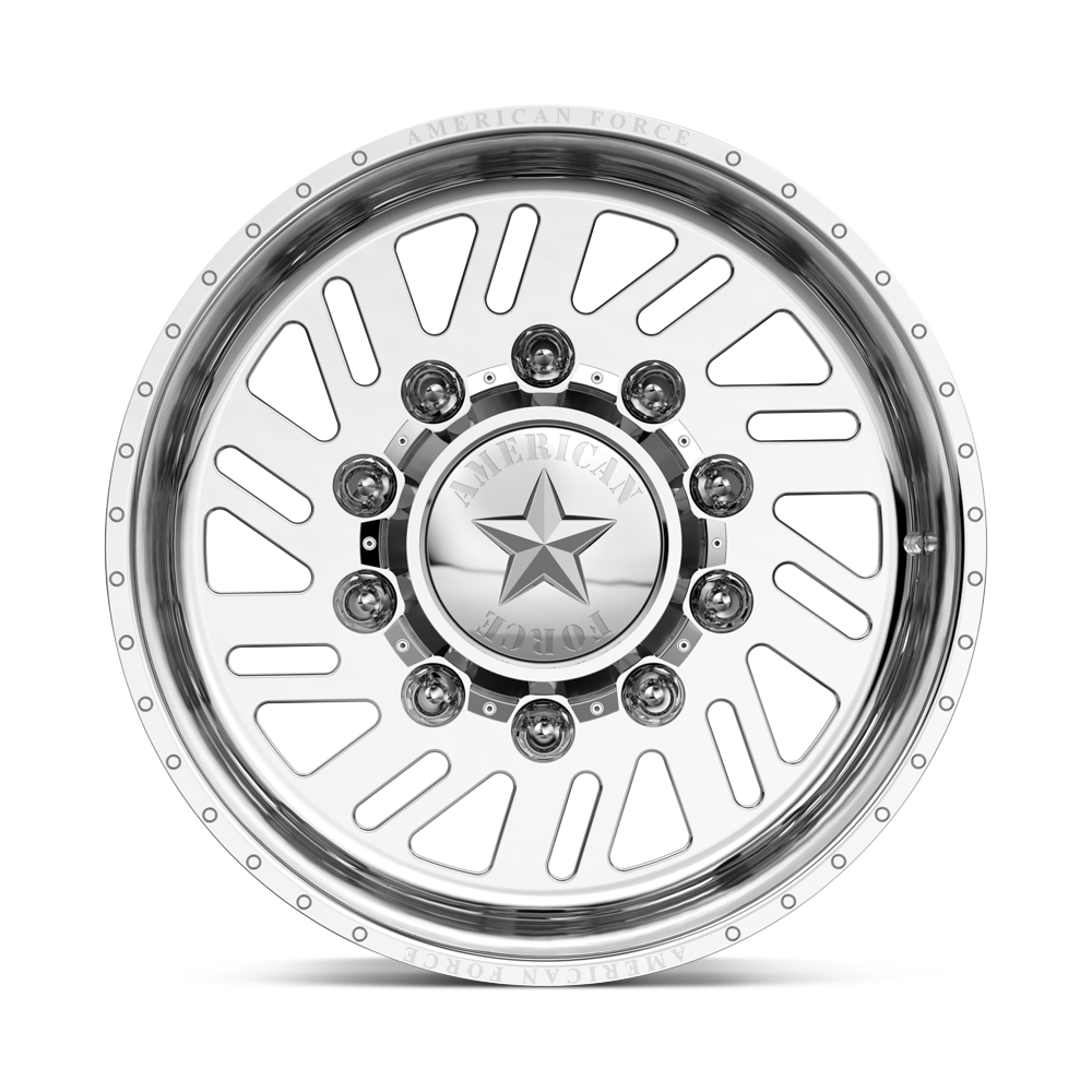 American Force Shift SD forged wheels in polished finish, face view