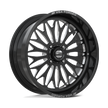 MSA Offroad Wheels MA401 Shockwave UTV 24x10 Gloss Black Machined -25mm ET 72.56mm CB 4x156