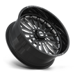 MSA Offroad Wheels MA401 Shockwave UTV 24x10 Gloss Black Machined -25mm ET 72.56mm CB 4x156
