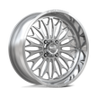 MSA Offroad Wheels MA401 Shockwave UTV 24x10 Polished -25mm ET 172mm CB 4x137