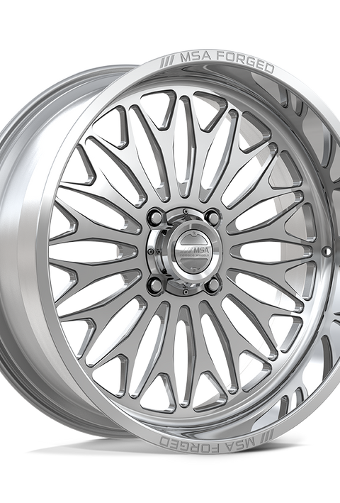 MSA Offroad Wheels MA401 Shockwave UTV 24x10 Polished -25mm ET 115mm CB 4x156