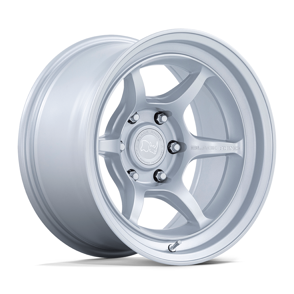 Black Rhino Hard Alloys Shogun 16x8 Hyper Silver -10mm ET 106.1mm CB 6x139.7