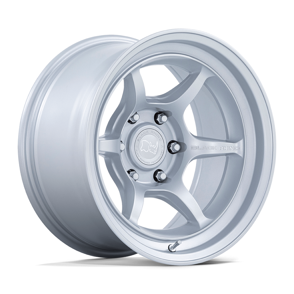 Black Rhino Hard Alloys Shogun 16x8 Hyper Silver -10mm ET 106.1mm CB 6x139.7