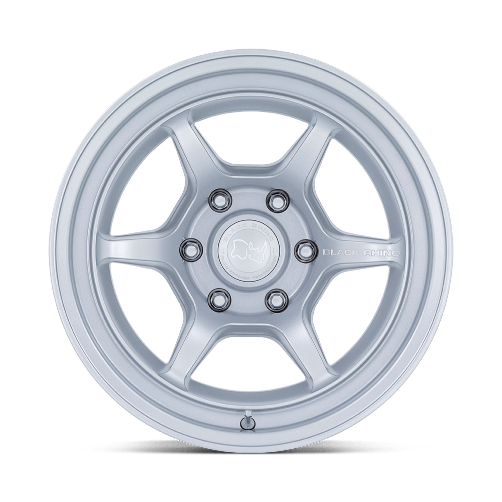 Black Rhino Hard Alloys Shogun 16x8 Hyper Silver -10mm ET 106.1mm CB 6x139.7