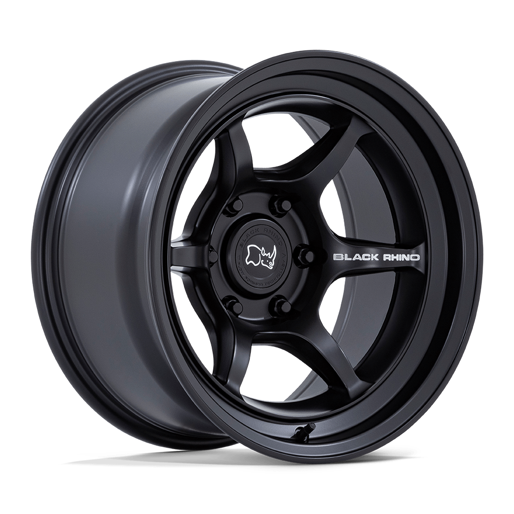 Black Rhino Hard Alloys Shogun 16x8 Matte Black -10mm ET 106.1mm CB 6x139.7