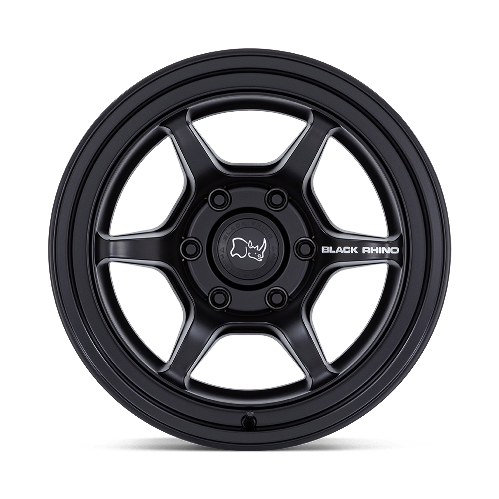 Black Rhino Hard Alloys Shogun 16x8 Matte Black -10mm ET 106.1mm CB 6x139.7