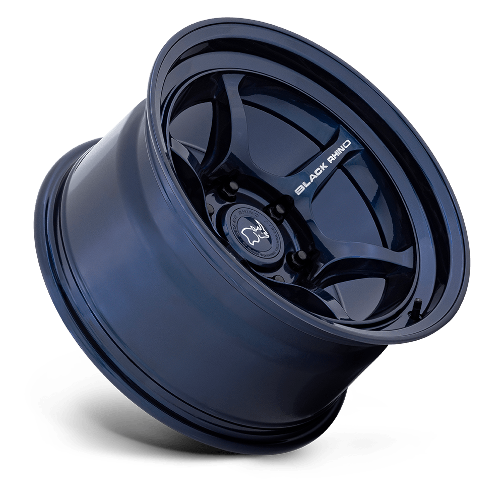 Black Rhino Hard Alloys Shogun 16x8 Gloss Midnight Blue -10mm ET 106.1mm CB 6x139.7