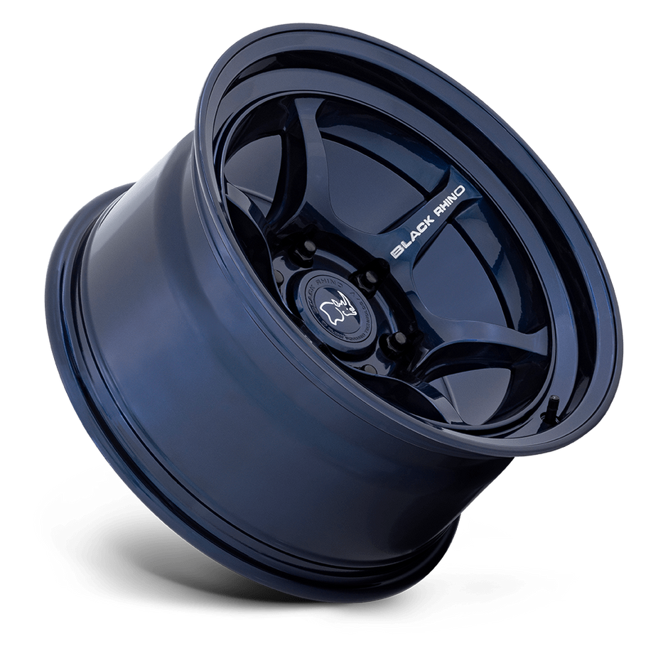 Black Rhino Hard Alloys Shogun 16x8 Gloss Midnight Blue -10mm ET 106.1mm CB 6x139.7