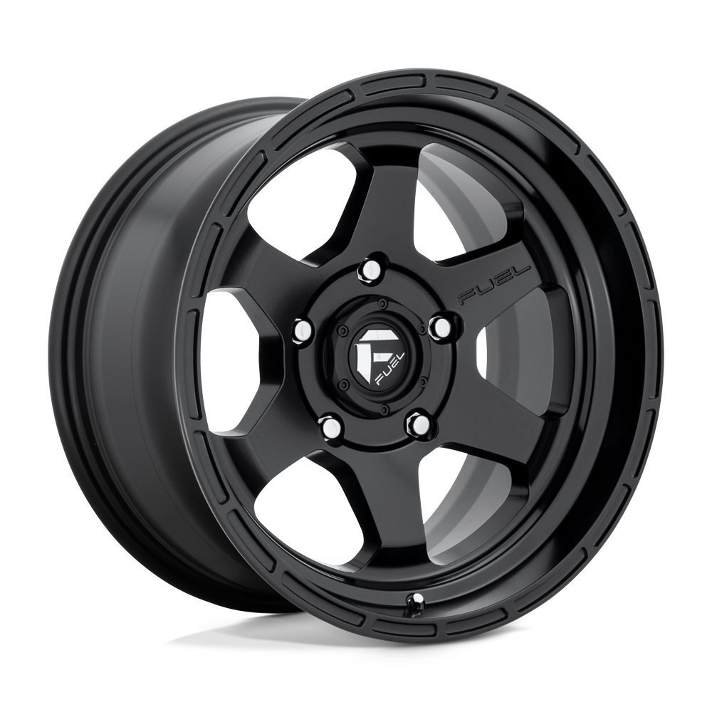 Fuel Wheels D664 Shok 16x7 Matte Black 42mm ET 65.07mm CB 5x160