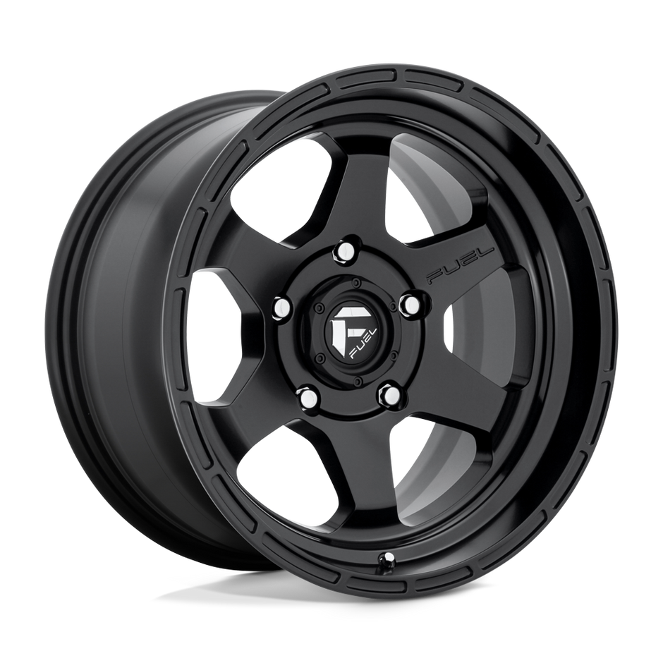 Fuel Wheels D664 Shok 16x7 Matte Black 42mm ET 65.07mm CB 5x160