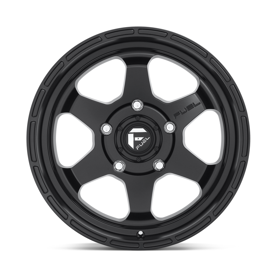 Fuel Wheels D664 Shok 16x7 Matte Black 42mm ET 65.07mm CB 5x160