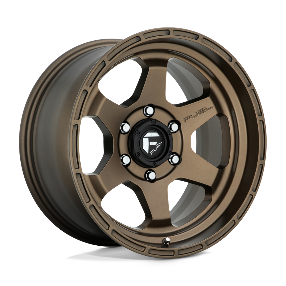 Fuel Wheels D666 Shok 17x10 Matte Bronze -18mm ET 106.1mm CB 6x139.7