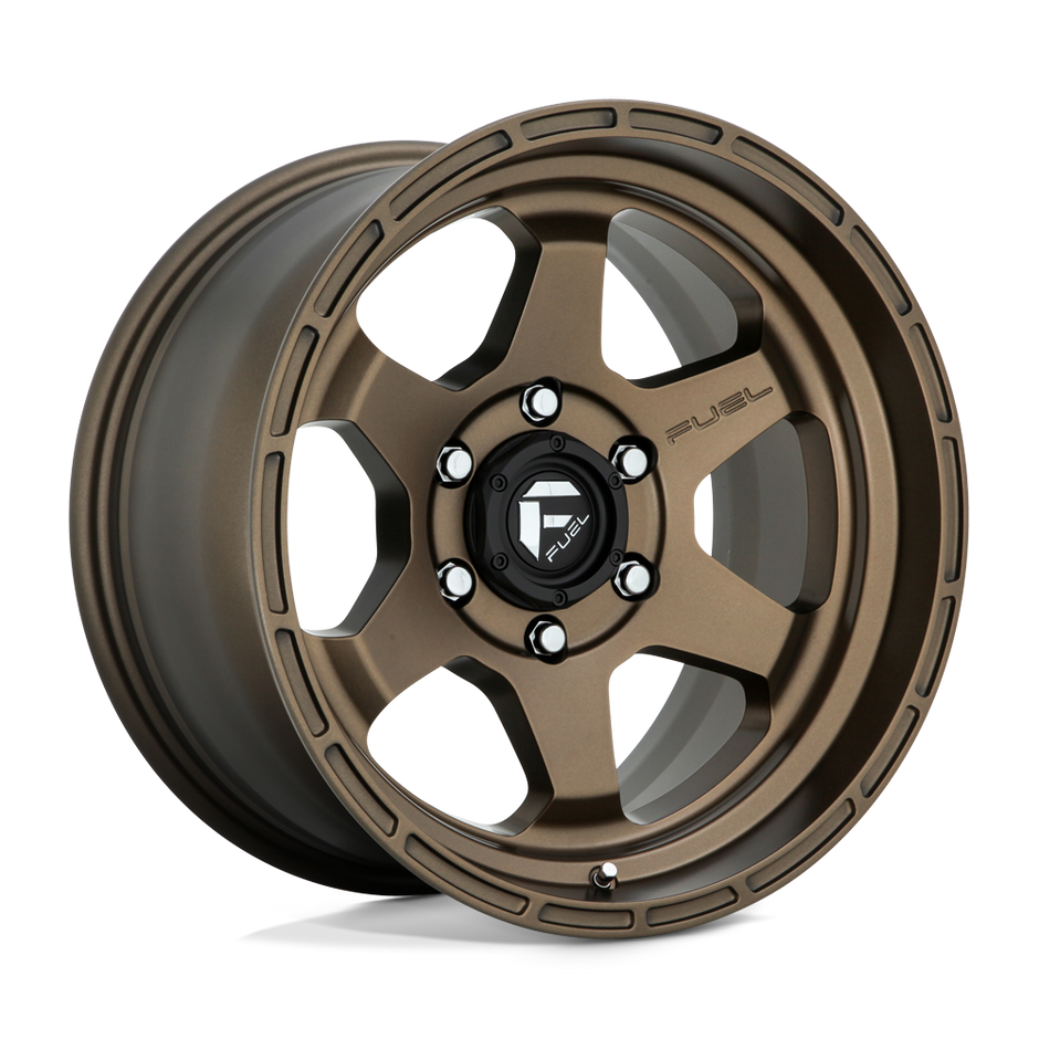 Fuel Wheels D666 Shok 17x10 Matte Bronze -18mm ET 106.1mm CB 6x139.7