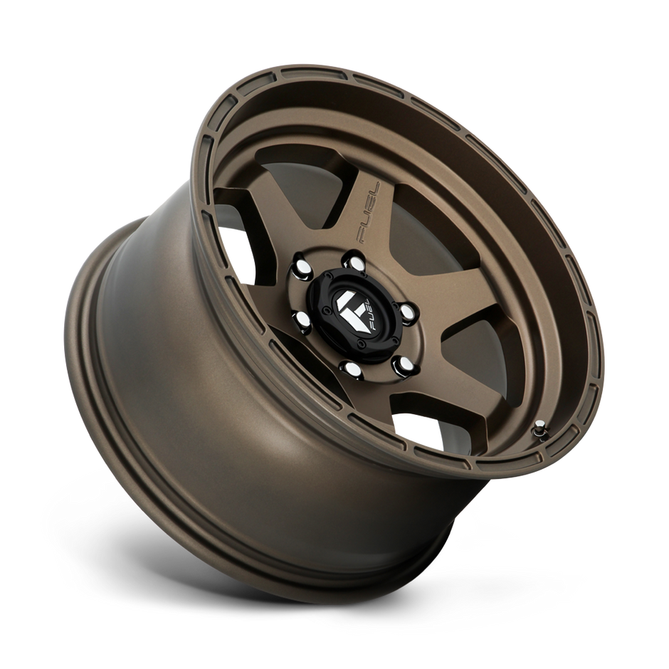 Fuel Wheels D666 Shok 17x10 Matte Bronze -18mm ET 106.1mm CB 6x139.7