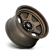 Fuel Wheels D666 Shok 17x10 Matte Bronze -18mm ET 106.1mm CB 6x139.7