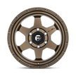 Fuel Wheels D666 Shok 17x10 Matte Bronze -18mm ET 106.1mm CB 6x139.7