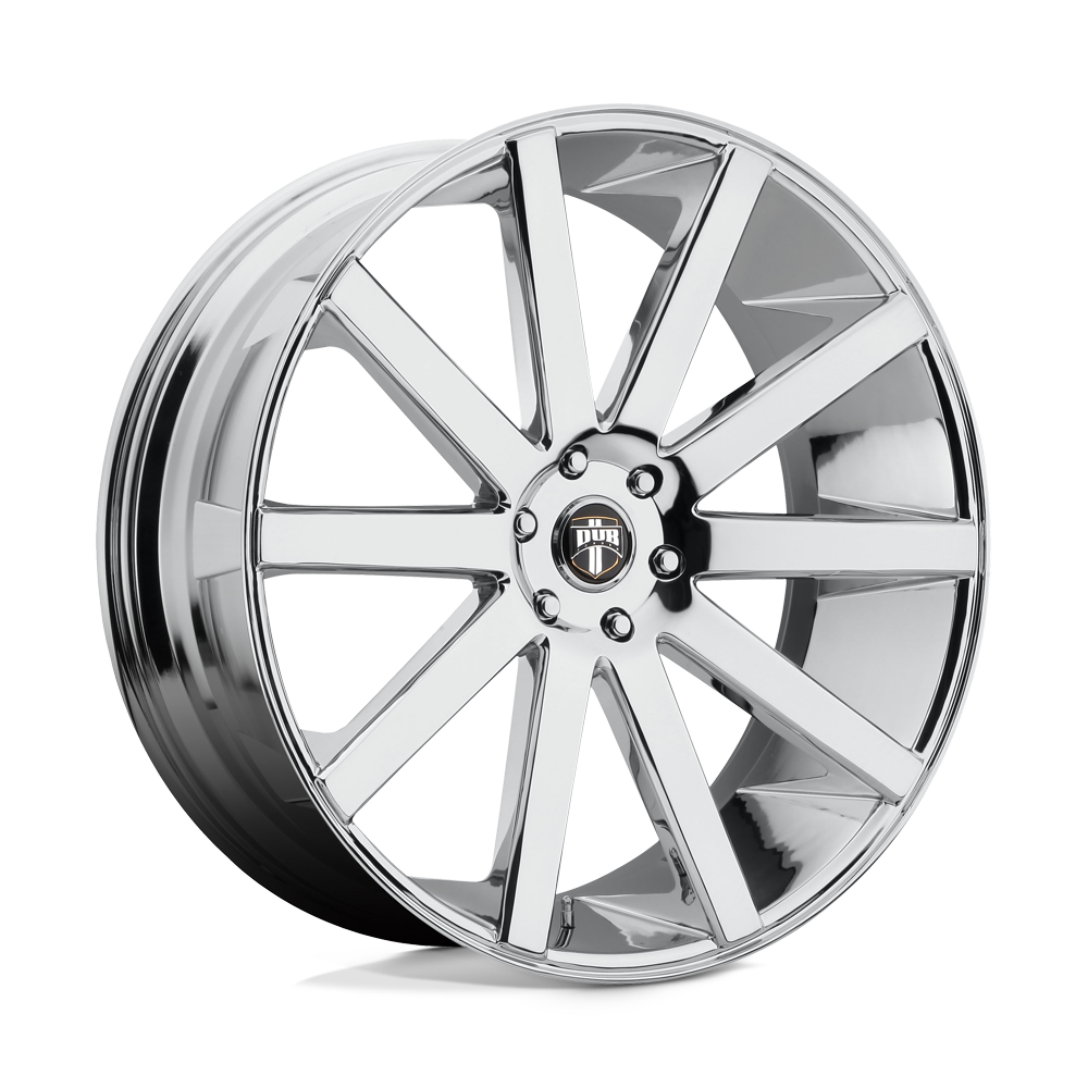 DUB Wheels S120 Shot Calla 22x9.5 Chrome Plated 20mm ET 106.1mm CB 6x139.7