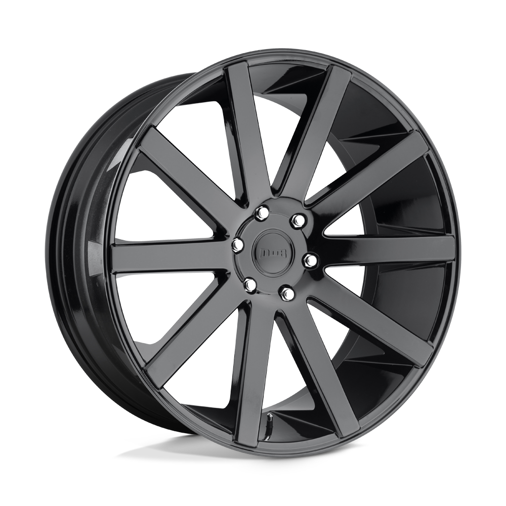 DUB Wheels S219 Shot Calla 24x10 Gloss Black 25mm ET 78.1mm CB 5x139.7