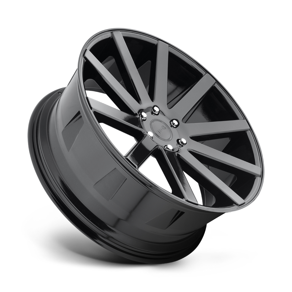 DUB Wheels S219 Shot Calla 24x10 Gloss Black 25mm ET 78.1mm CB 5x139.7