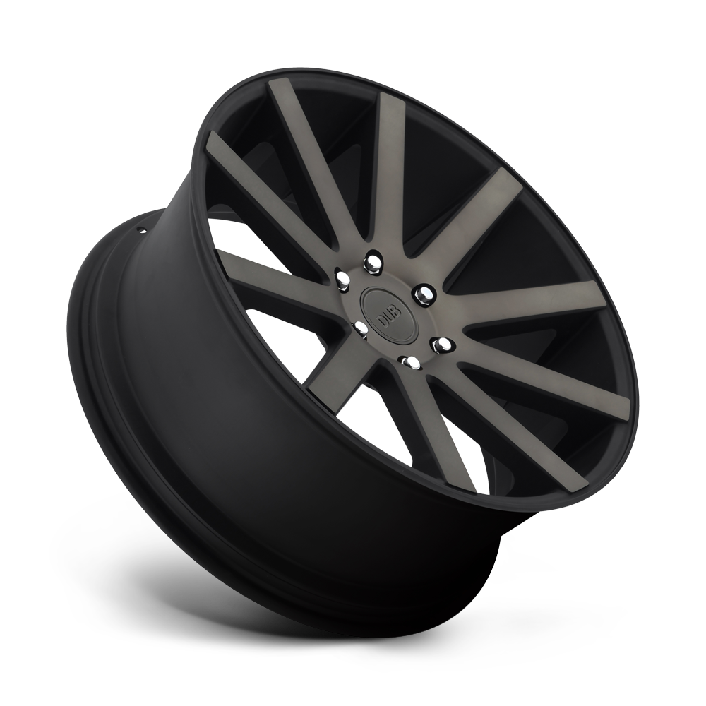 DUB Wheels S121 Shot Calla 26x10 Matte Black w/Double Dark Tint 20mm ET 106.1mm CB 6x139.7