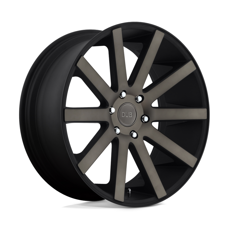 DUB Wheels S121 Shot Calla 26x10 Matte Black w/Double Dark Tint 20mm ET 106.1mm CB 6x139.7