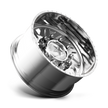 American Force Siege SD forged wheels in polished finish, side profile view