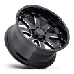 Black Rhino Hard Alloys Sierra 17x9 Gloss Black w/Milled Spokes -12mm ET 78.1mm CB 5x127