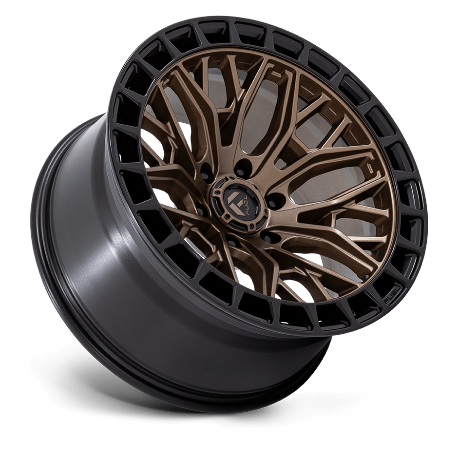 Fuel Wheels FC869 Sigma 17x9 Matte Bronze w/Matte Black Lip 1mm ET 71.5mm CB 5x127