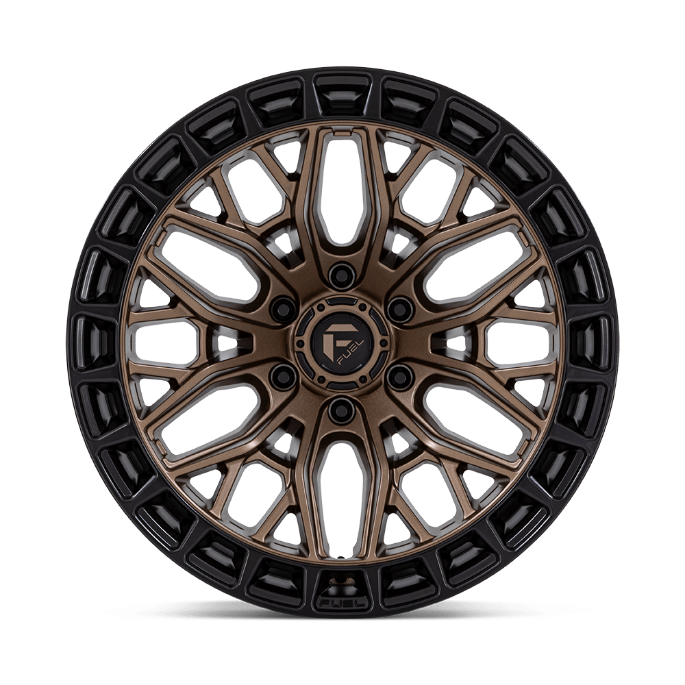 Fuel Wheels FC869 Sigma 17x9 Matte Bronze w/Matte Black Lip 1mm ET 71.5mm CB 5x127