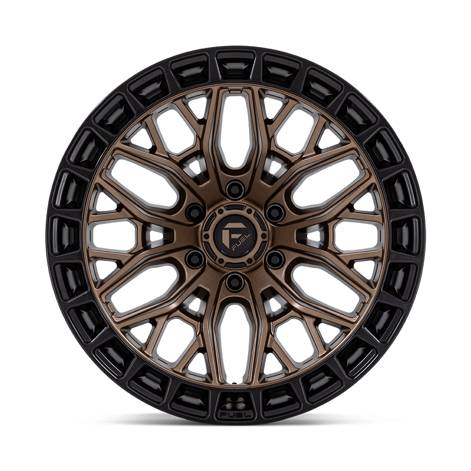 Fuel Wheels FC869 Sigma 17x9 Matte Bronze w/Matte Black Lip 1mm ET 71.5mm CB 5x127