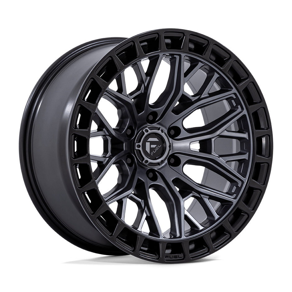 Fuel Wheels FC869 Sigma 17x9 Matte Gunmetal w/Matte Black Lip 1mm ET 71.5mm CB 5x127